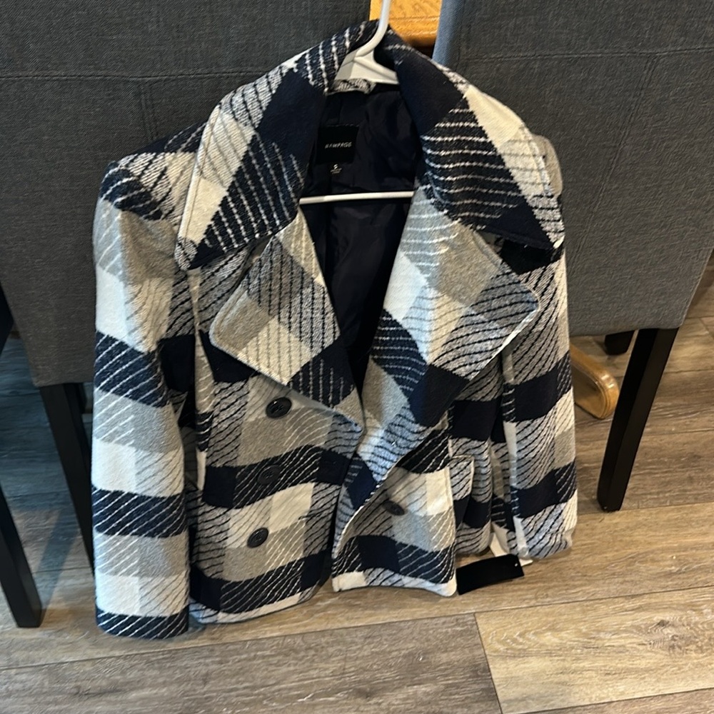 Dress jacket with tags